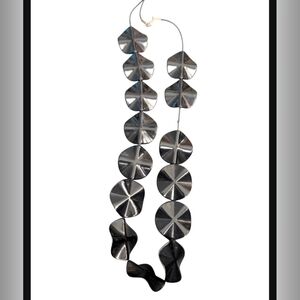 Elegant Silver Necklace diy